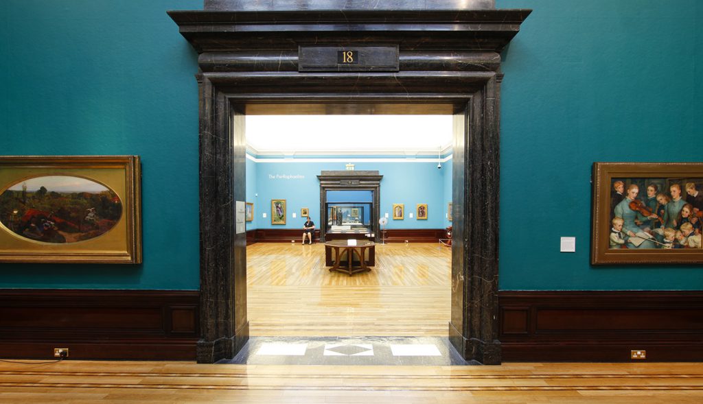 Gallery at Birmingham Museum and Art Gallery