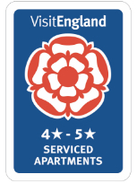 Visit England 4 and 5 star serviced apartment accreditation