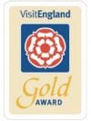 Visit England Gold Award Badge