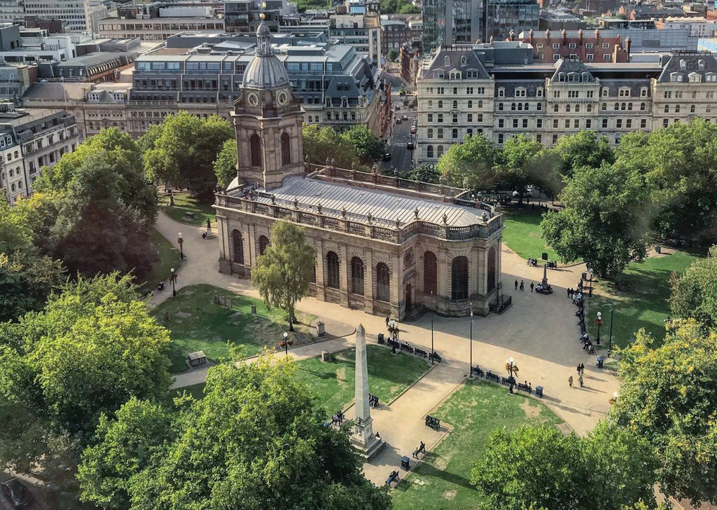 Birmingham Cathedral Grounds by @dlanodcamanoo