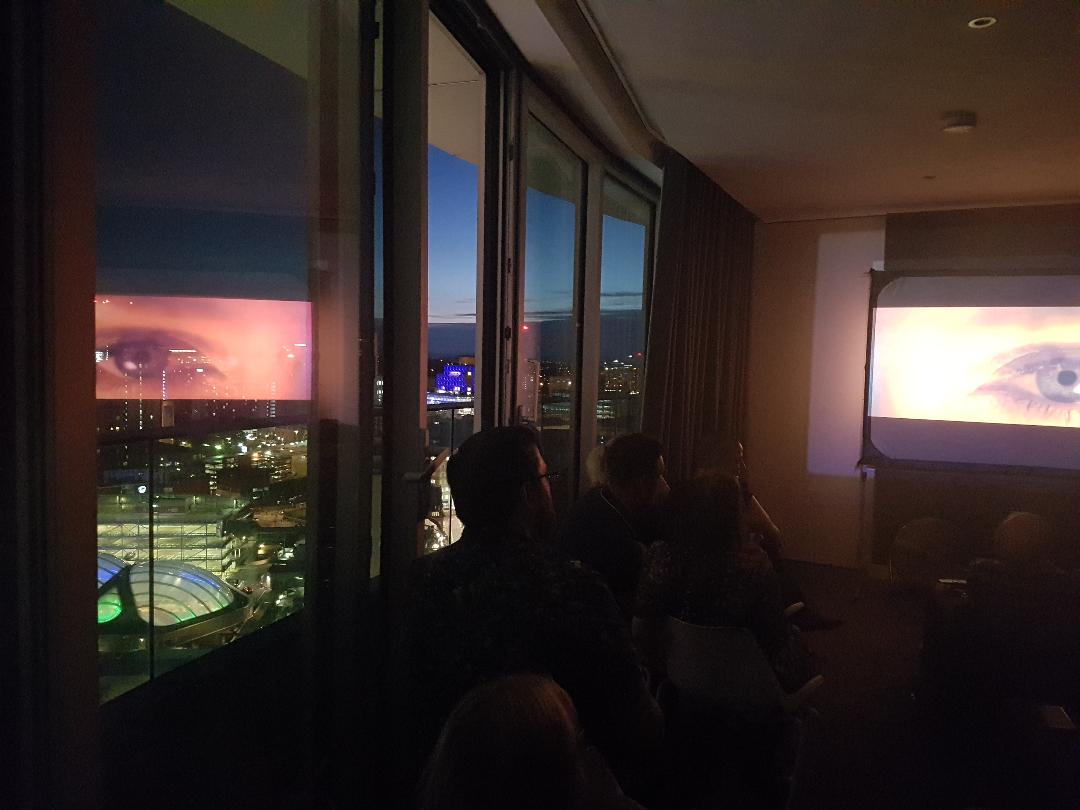 Creative Heights event showing of High Rise the movie in a Staying Cool penthouse