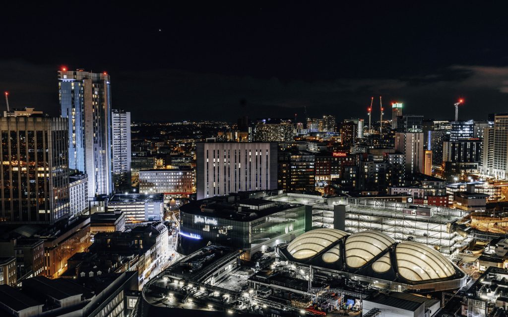 View over Birmingham from Staying Cool penthouse by Usman Bello