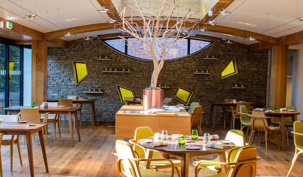 Inside Simpson's Restaurant in Birmingham