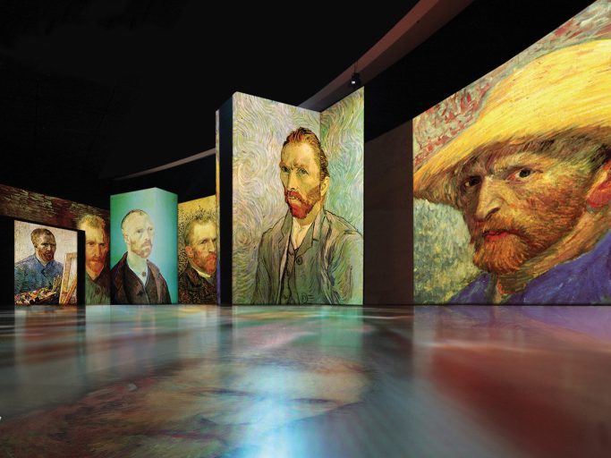 A promotional photo of the Van Gough Alive exhibition that will be hosted by the Birmingham Hippodrome between 25th May and 11th July 2021.