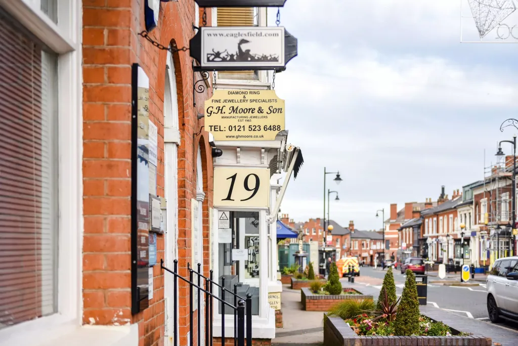 Jewellers in the heart of Birmingham's Jewellery Quarter - Photo credit: Anne-Marie Hayes