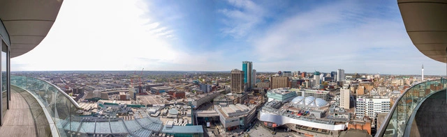 Photograph the ultimate panoramic shot of the city with Rotunda's uniquely circular design