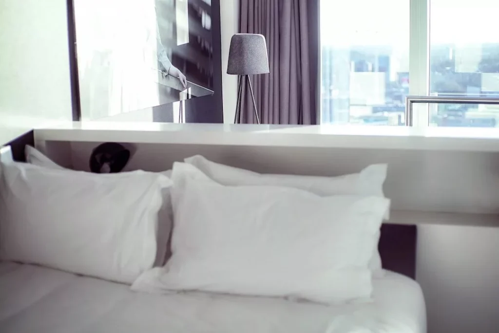 Get the ultimate sleep in the heart of the city in Staying Cool's uber comfy kingsize beds
