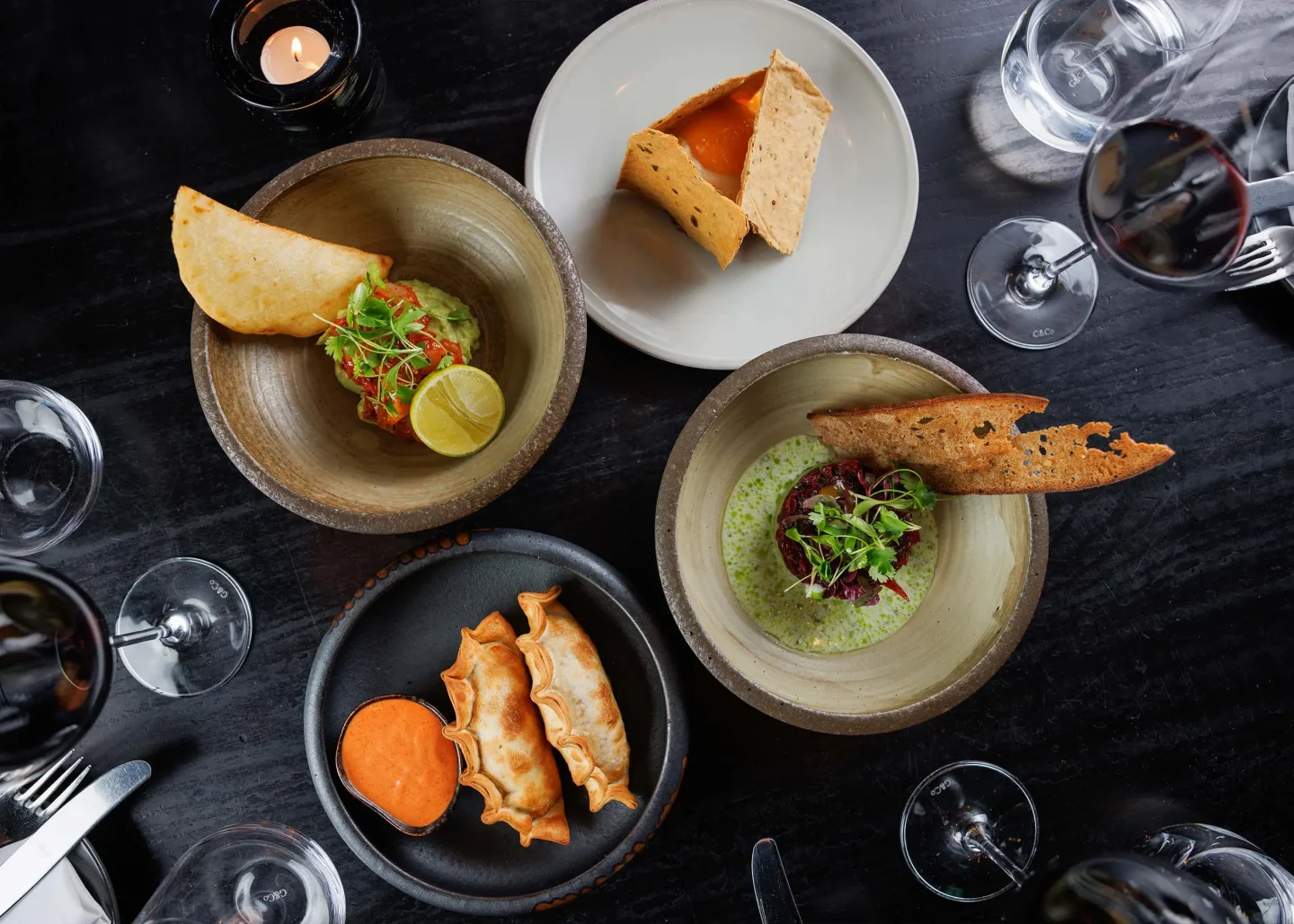 Small-plate-selection-from-Gaucho-Restaurant-in-Birmingham-one-of-many-great-restaurants-at-the-Birmingham-Restaurant-Festival-2022